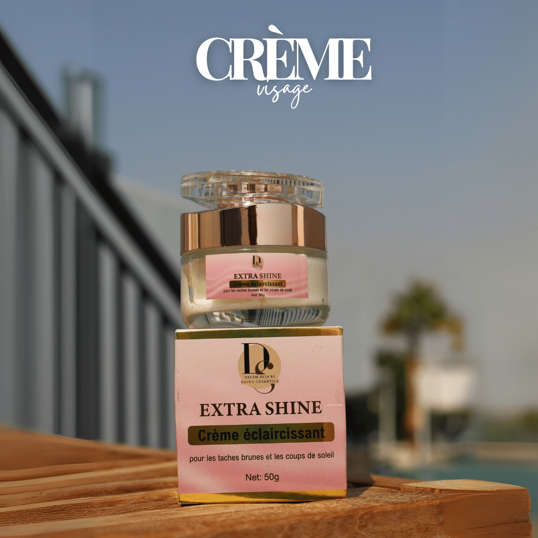 CREME POUR LE VISAGE - EXTRA SHINE - DREAM SKIN by Sasha Cosmetics