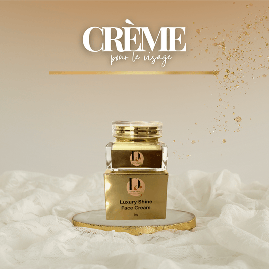 CREME POUR LE VISAGE - LUXURY SHINE - DREAM SKIN by Sasha Cosmetics