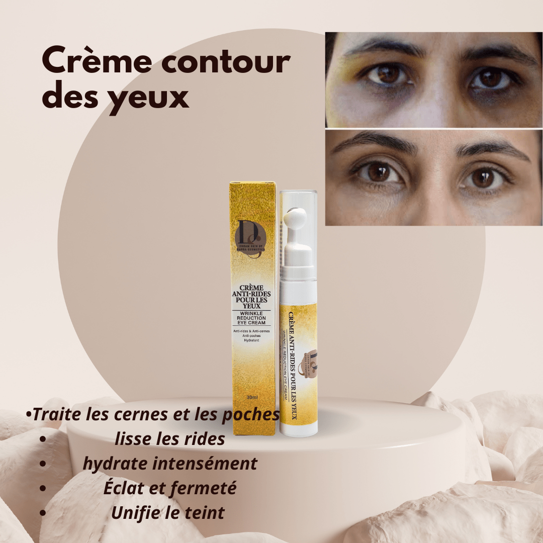 CRÈME POUR LES CERNES DU CONTOUR DES YEUX - DREAM SKIN by Sasha Cosmetics