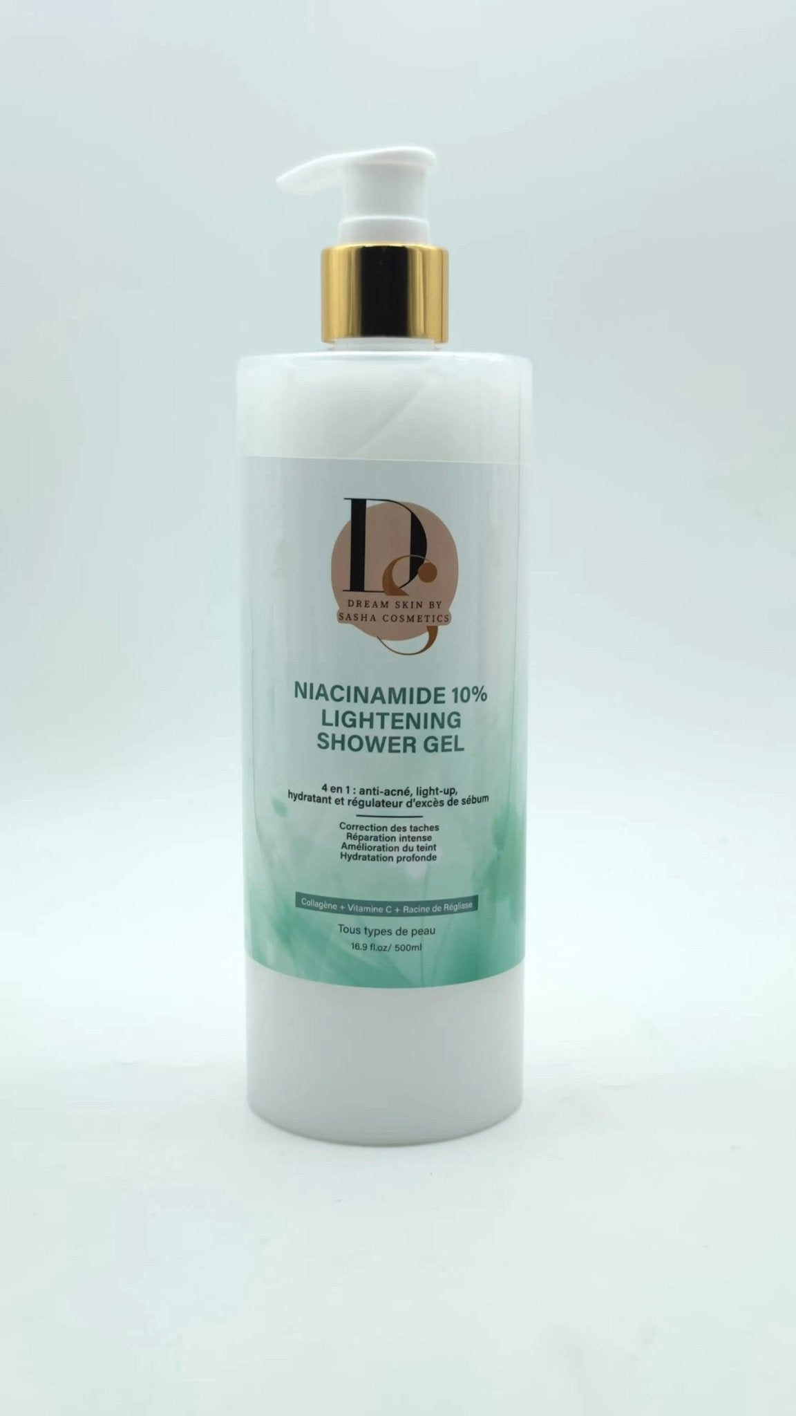 GEL DOUCHE ECLAIRCISSANT NIACINAMIDE 10% - DREAM SKIN by Sasha Cosmetics