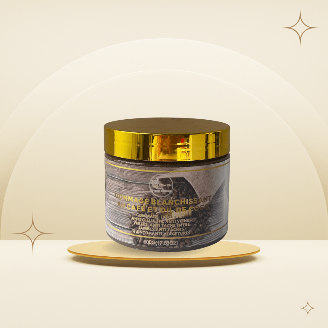 GOMMAGE AU CAFE ET HUILE DE COCO - DREAM SKIN by Sasha Cosmetics