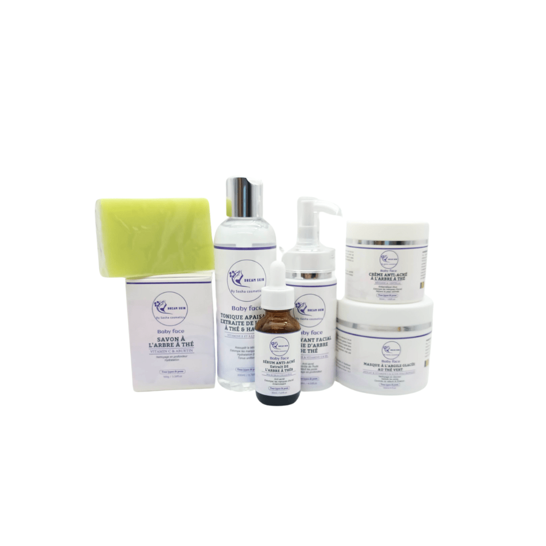 KIT ANTI - ACNE (BABY FACE ) - DREAM SKIN by Sasha Cosmetics