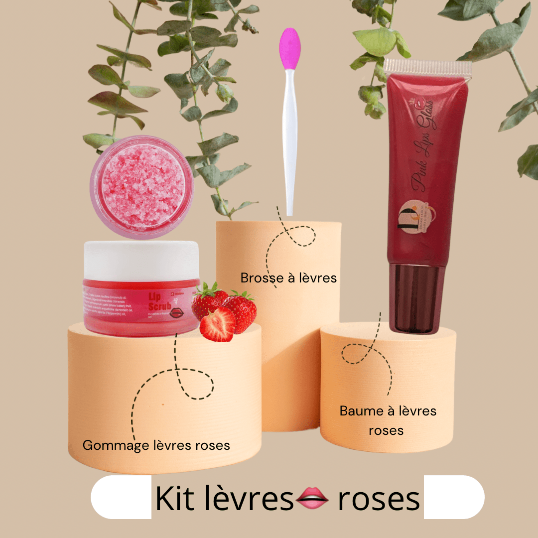 KIT LÈVRES ROSES - DREAM SKIN by Sasha Cosmetics