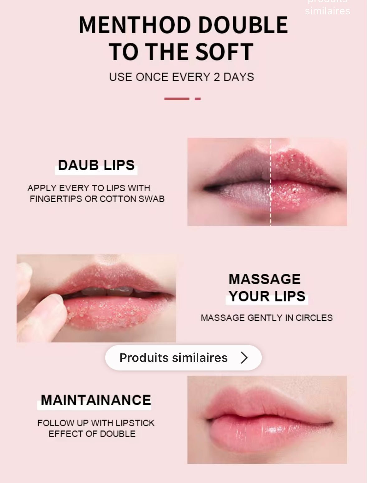 KIT LÈVRES ROSES - DREAM SKIN by Sasha Cosmetics