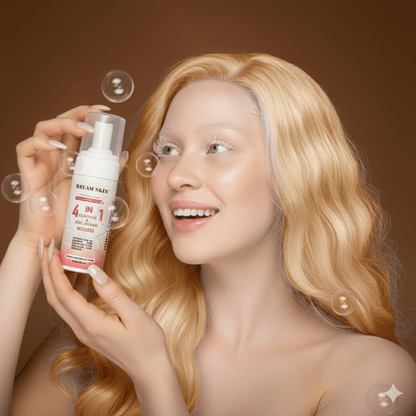 4 IN 1 MOUSSE NETTOYANTE ET ANTI ACNE - DREAM SKIN by Sasha Cosmetics