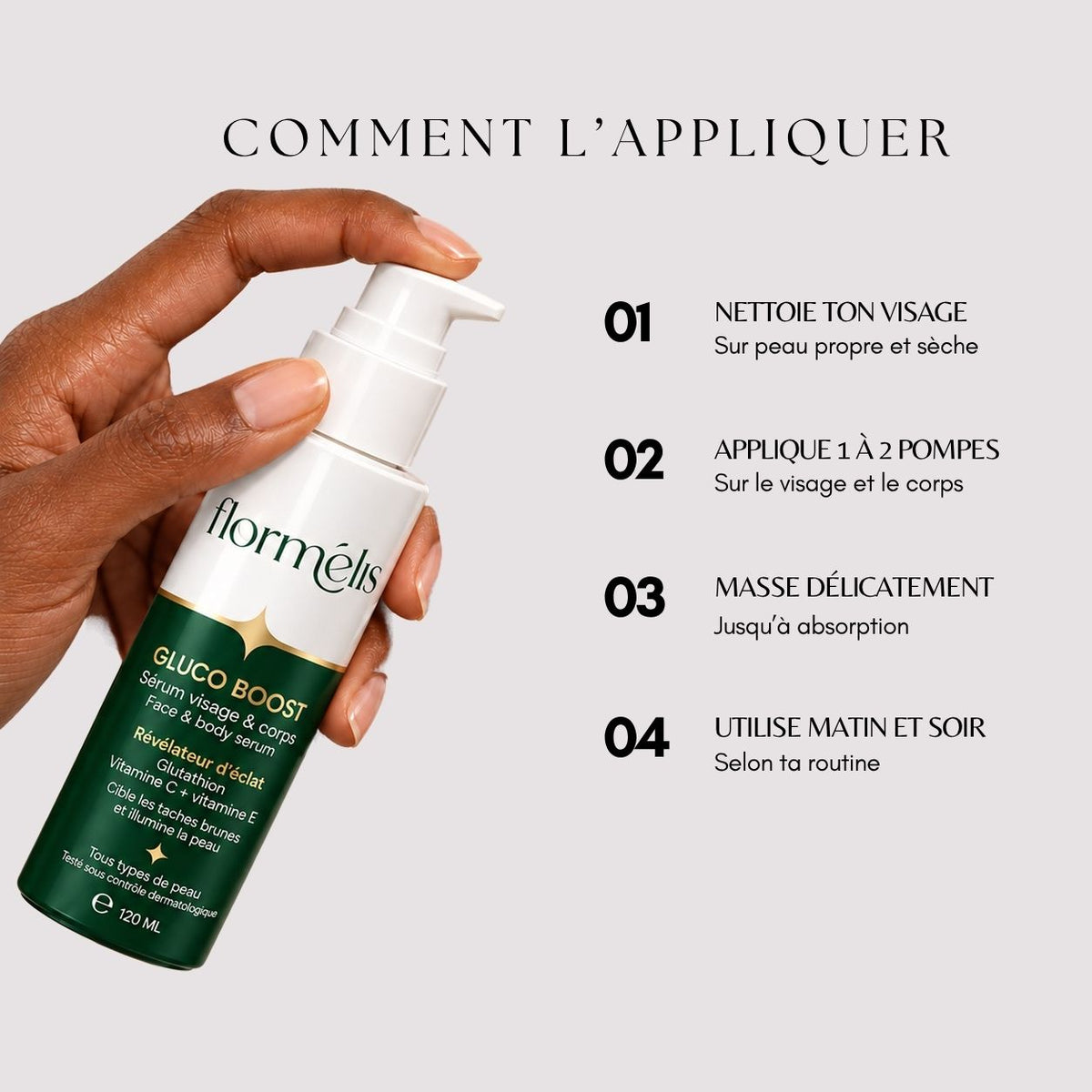 Sérum Visage & Corps Gluco Boost