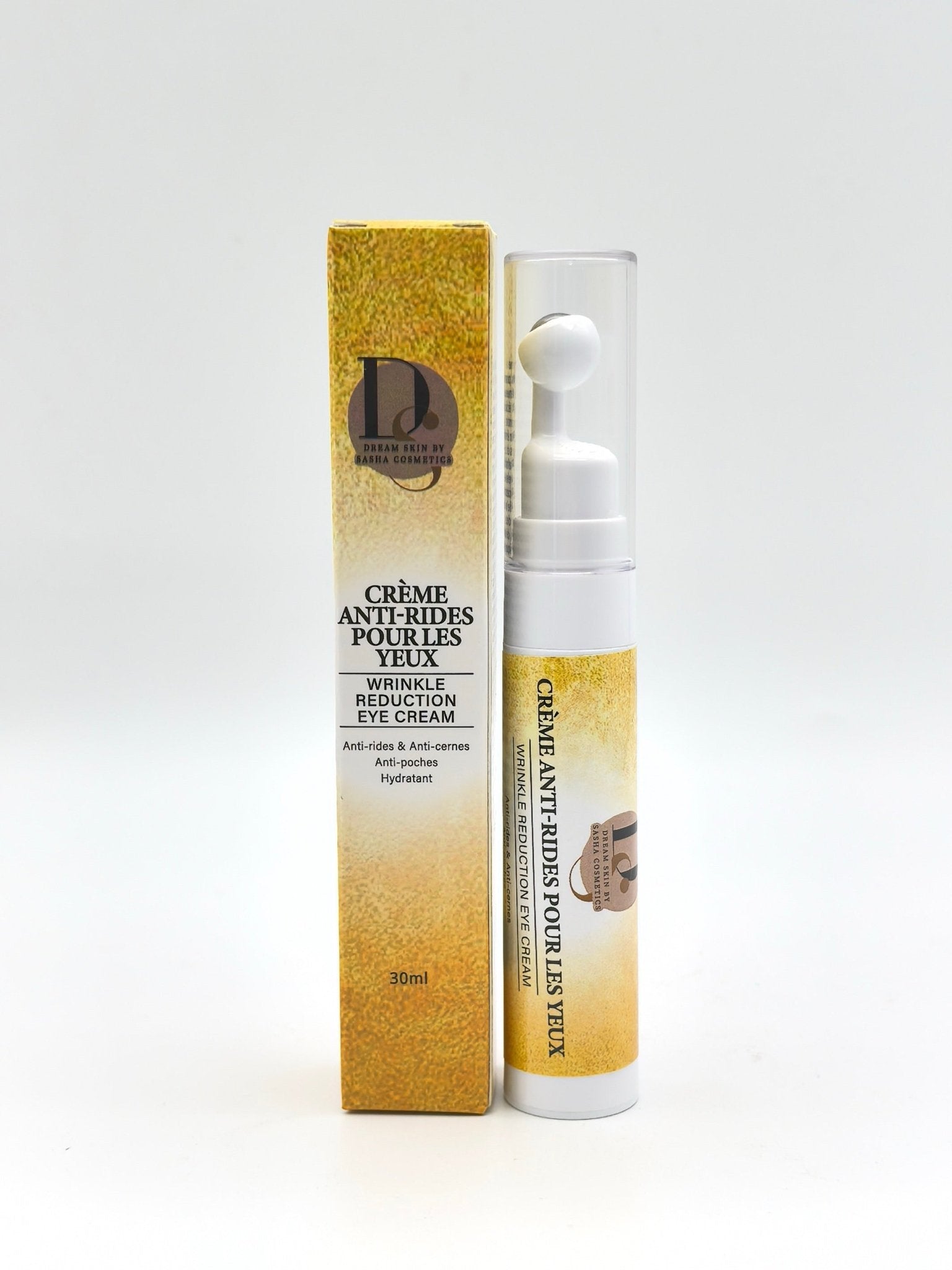 CRÈME POUR LES CERNES DU CONTOUR DES YEUX - DREAM SKIN by Sasha Cosmetics