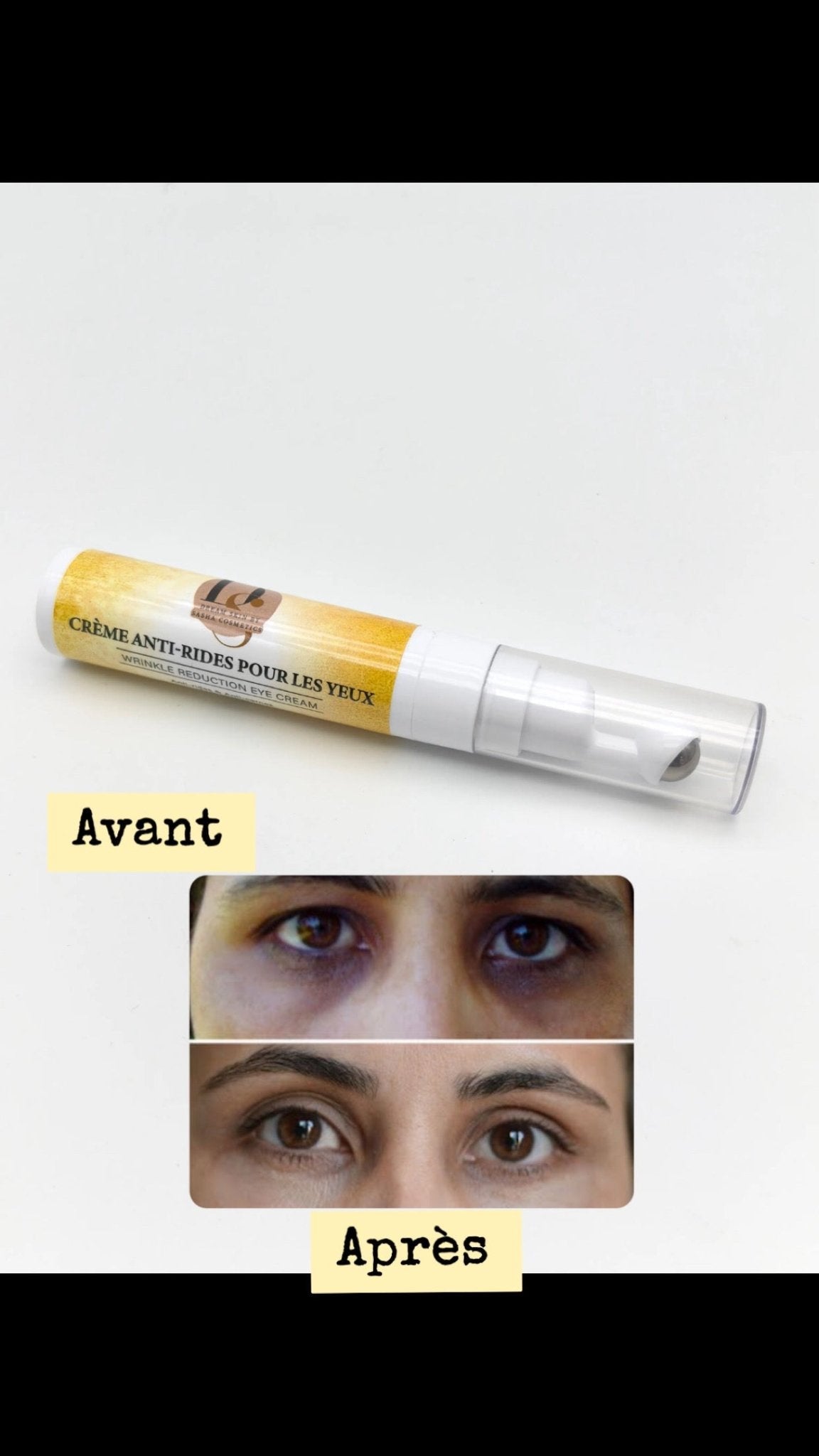 CRÈME POUR LES CERNES DU CONTOUR DES YEUX - DREAM SKIN by Sasha Cosmetics
