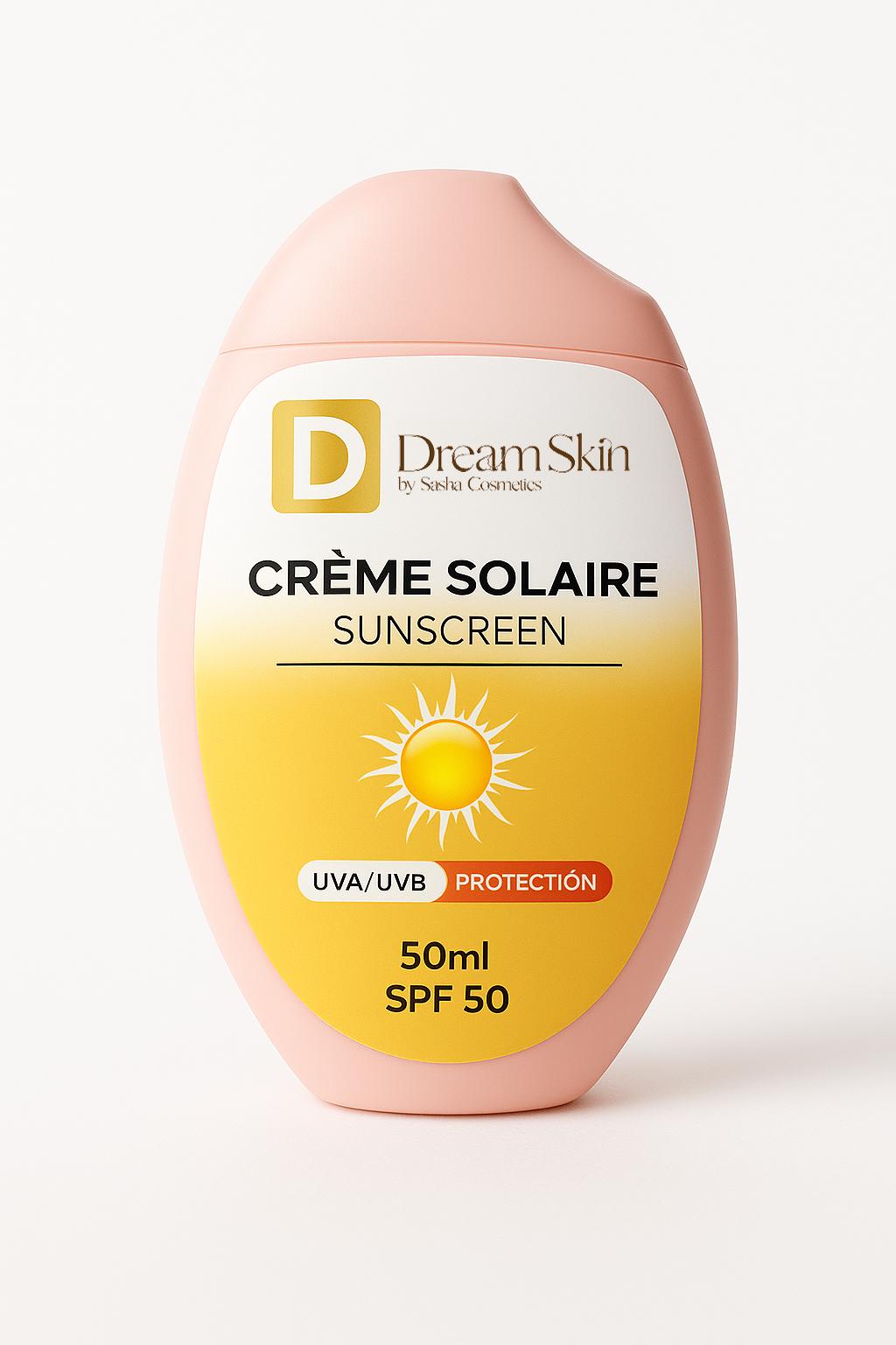 crème solaire - DREAM SKIN by Sasha Cosmetics