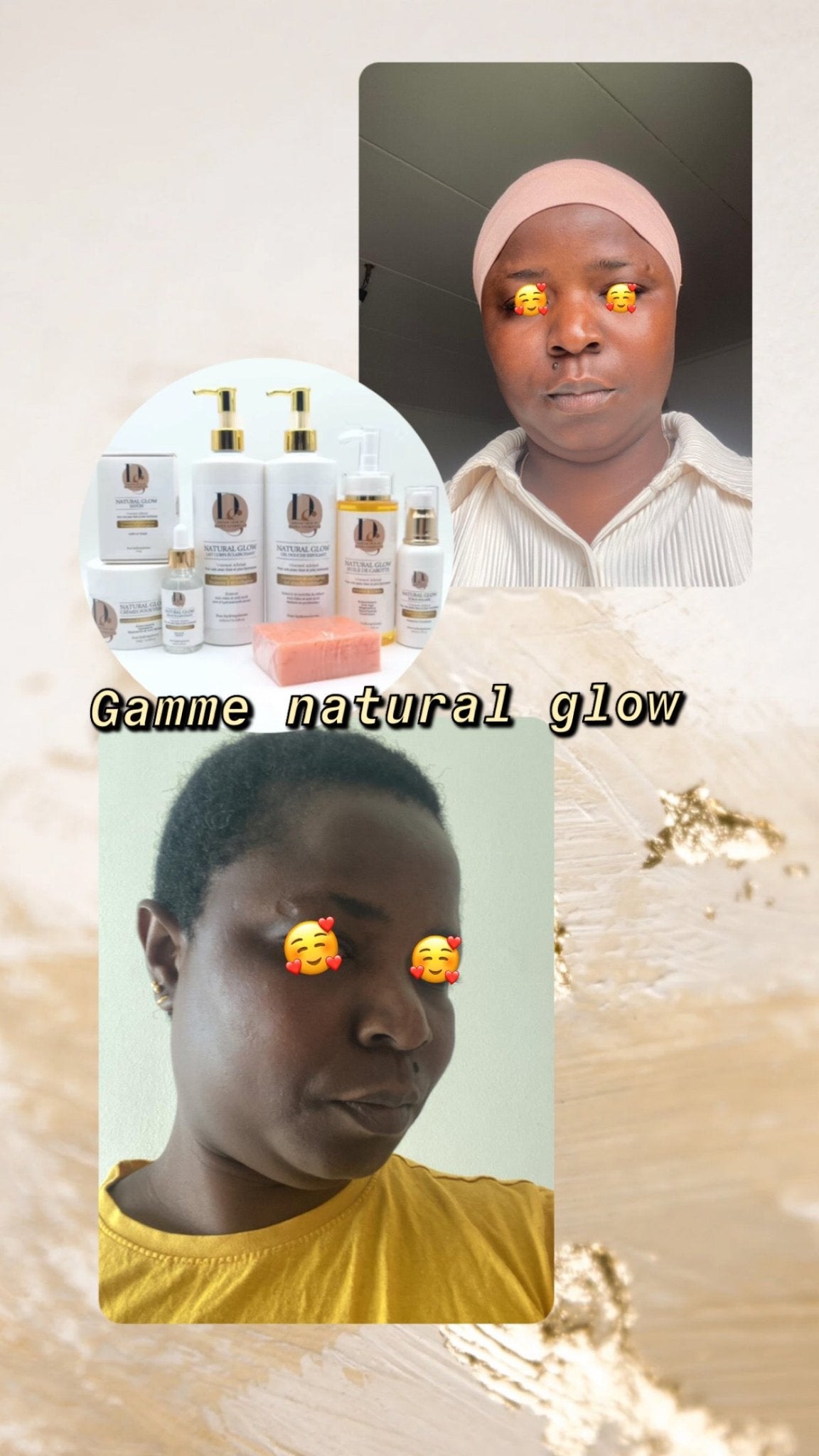 GAMME NATURAL GLOW - DREAM SKIN by Sasha Cosmetics