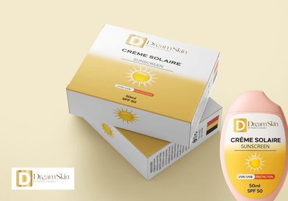 gel solaire (crème solaire transparente) - DREAM SKIN by Sasha Cosmetics