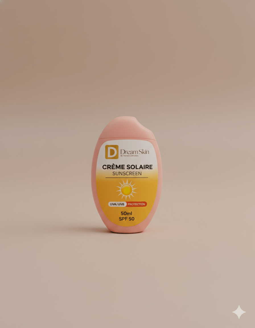 gel solaire (crème solaire transparente) - DREAM SKIN by Sasha Cosmetics