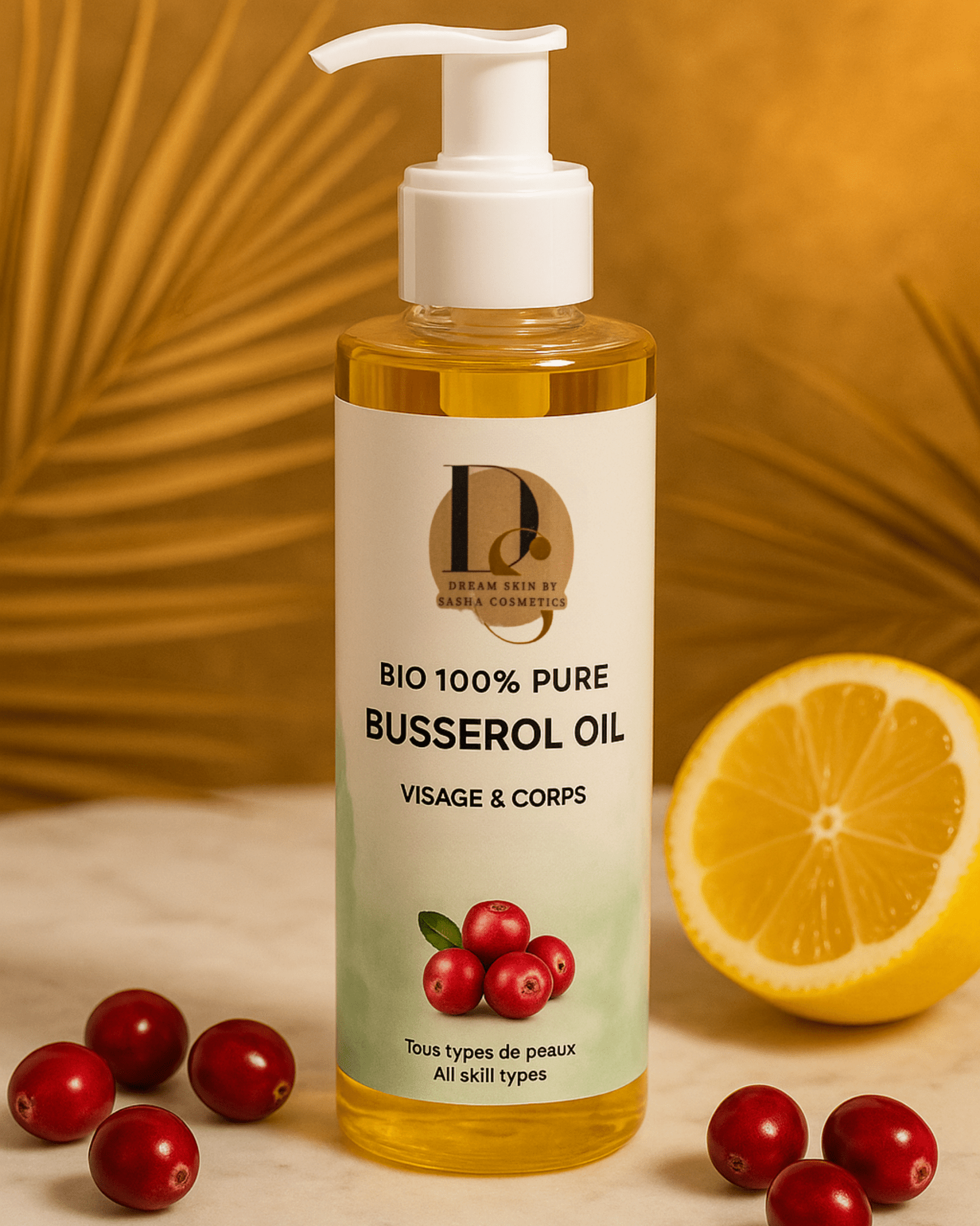 HUILE DE BUSEROLE - 200ml - DREAM SKIN by Sasha Cosmetics