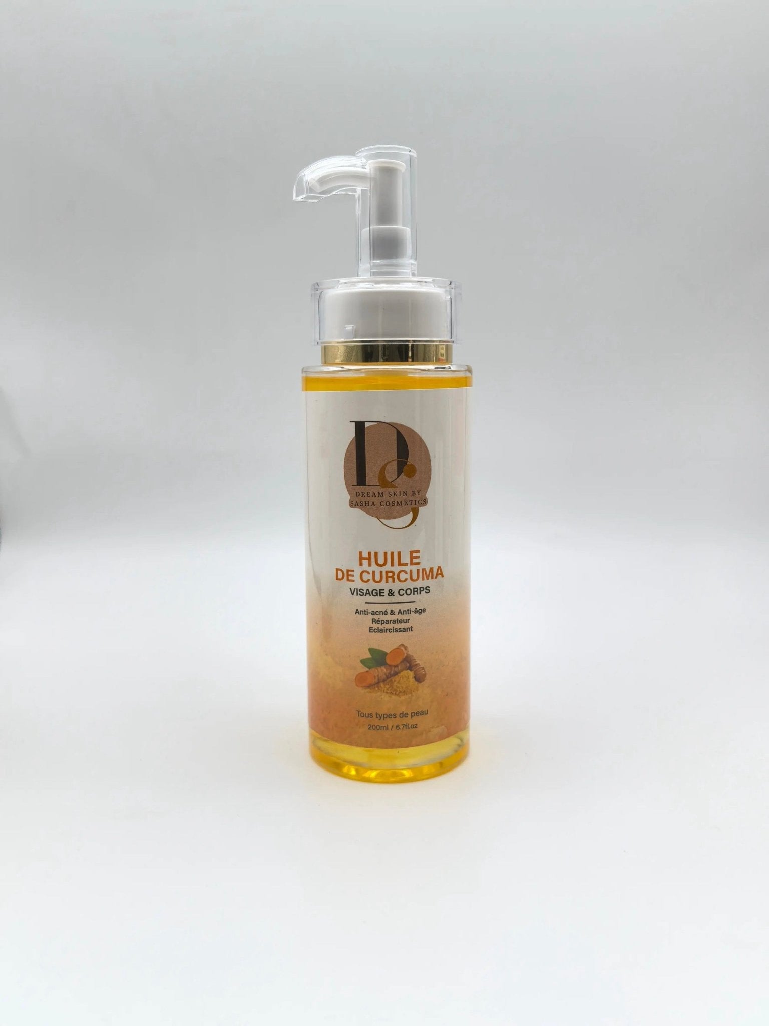 HUILE DE CURCUMA - DREAM SKIN by Sasha Cosmetics