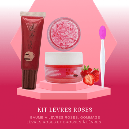 KIT LÈVRES ROSES - DREAM SKIN by Sasha Cosmetics