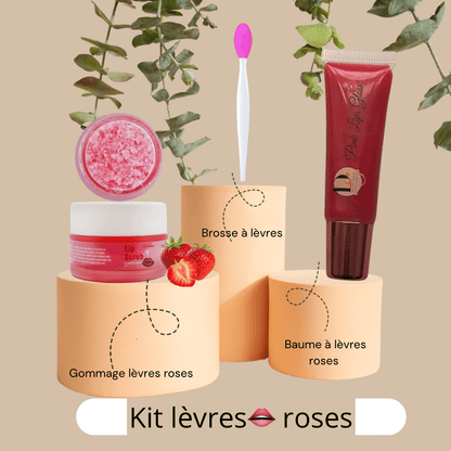 KIT LÈVRES ROSES - DREAM SKIN by Sasha Cosmetics