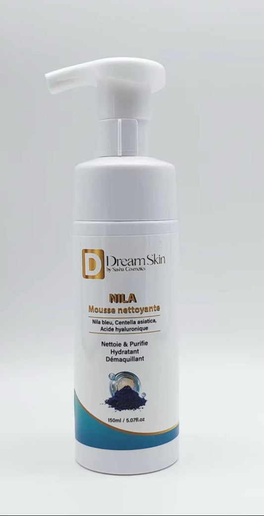 Mousse nettoyante et démaquillante au Nila . - DREAM SKIN by Sasha Cosmetics