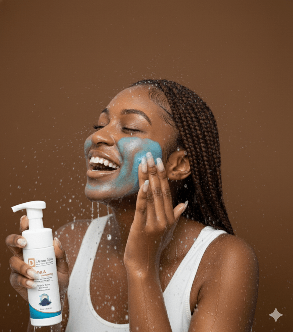 Mousse nettoyante et démaquillante au Nila . - DREAM SKIN by Sasha Cosmetics