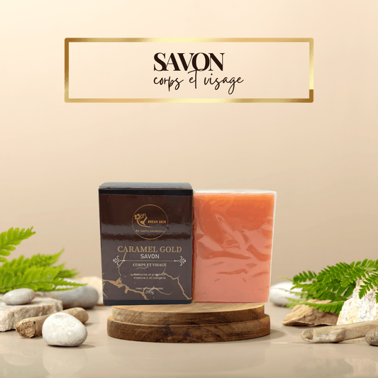 SAVON - CARAMEL GOLD - DREAM SKIN by Sasha Cosmetics