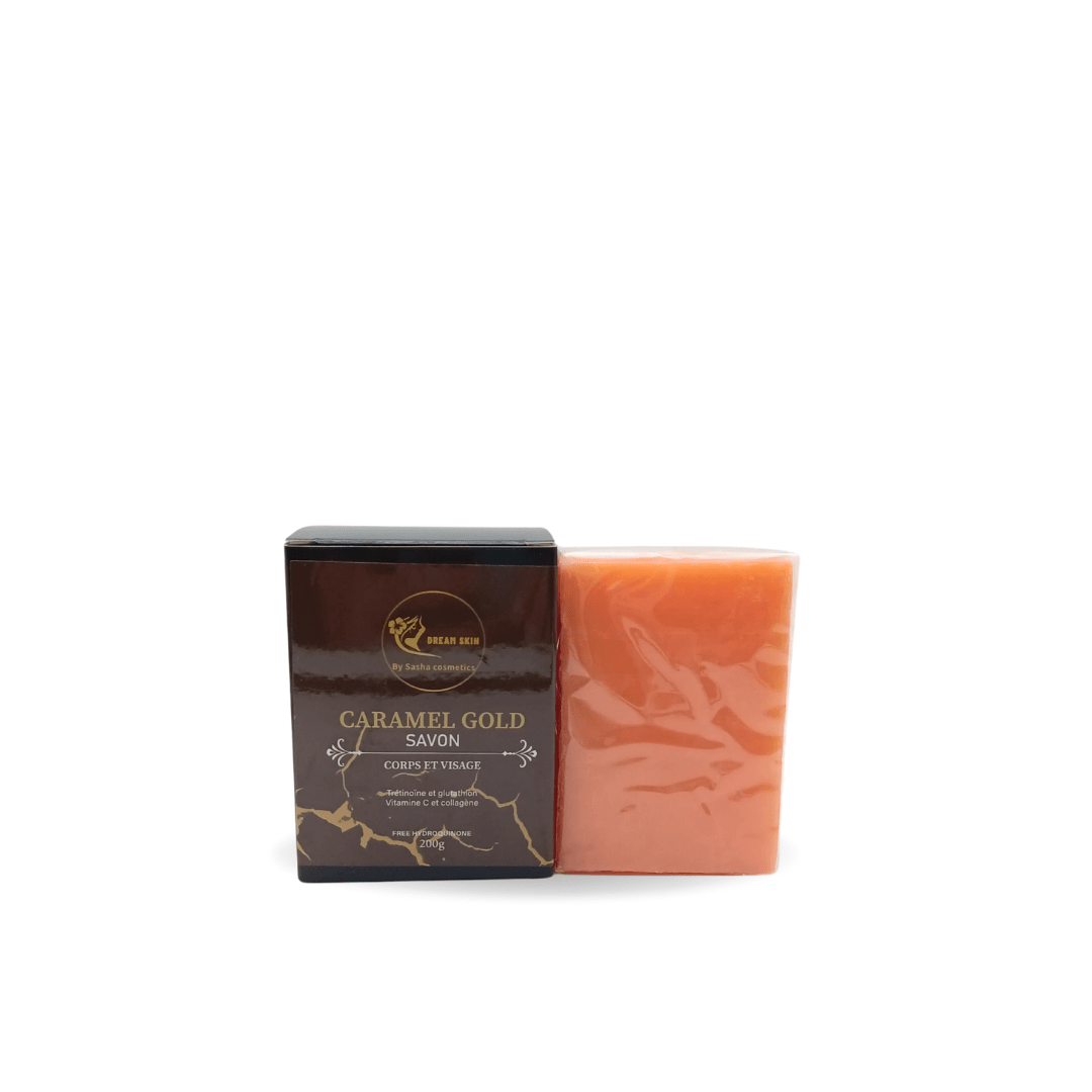 SAVON - CARAMEL GOLD - DREAM SKIN by Sasha Cosmetics