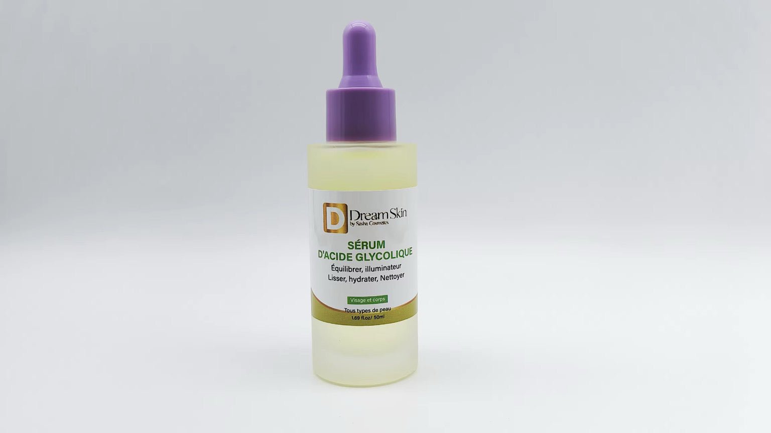 Sérum à l’acide glycolique - DREAM SKIN by Sasha Cosmetics